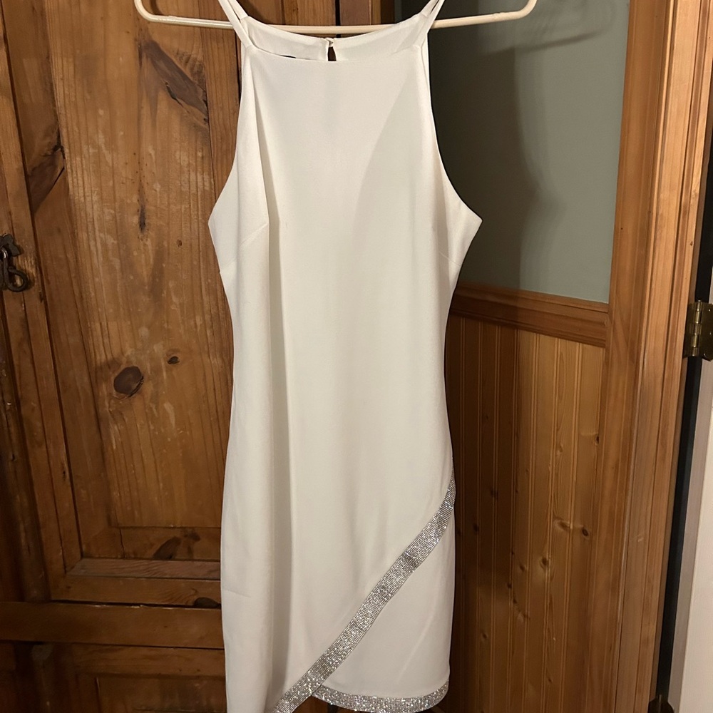 White Graduation Dress